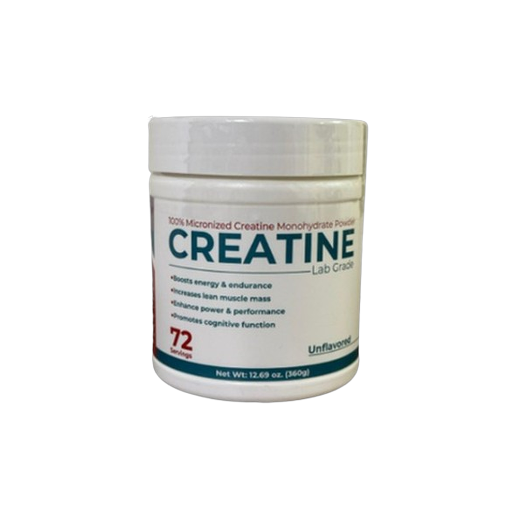 Raw Lab Grade Creatine 360g 72 Servicios